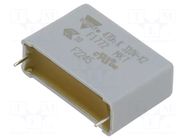 Capacitor: polyester; 470nF; Uoper: 630VDC; 310VAC; 27.5mm; ±10% VISHAY
