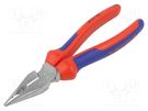 Pliers; for gripping and cutting,universal; 185mm KNIPEX
