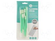 Cleaning cloth: cleaning sticks; 20pcs; L: 122mm; dust free AG TERMOPASTY
