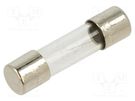 Fuse: fuse; quick blow; 2A; 250VAC; cylindrical,glass; 5x20mm; 5MF BEL FUSE