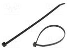 Cable tie; L: 188mm; W: 4.8mm; polyamide; 222N; black; Ømax: 48mm PANDUIT