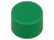 Button; 11.5mm; SMS; green SCHURTER