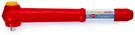 KNIPEX 98 43 50 Torque Wrench with driving square, reversible 385 mm (self-service card/blister)