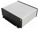 Enclosure: with panel; with fixing lugs; 1457U; X: 191mm; Y: 160mm HAMMOND
