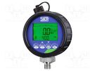 Digital pressure gauge; Working press: 0÷100bar; Ø: 90mm; ±0.1% SIKA