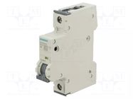 Circuit breaker; 230/400VAC; Inom: 4A; Poles: 1; Charact: B; 6kA SIEMENS