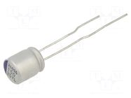 Capacitor: hybrid; THT; -55÷125°C; ±20%; Ø6.3x7.5mm; 150uF; 25VDC SAMWHA