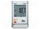 Temperature; -35÷55°C; IP65; Interface: microSD,USB mini; white TESTO