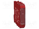 Module: extension; 24VDC; for DIN rail mounting; -10÷55°C; IP20 SCHNEIDER ELECTRIC