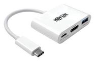 USB-C TO HDMI ADAPTER W/USB-A, PD & HDCP