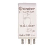 Releju piederumi:signalizēšanas modulis;Stiprinājums:ligzda