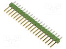 Pin header; pin strips; AMPMODU MOD II; male; PIN: 20; straight TE Connectivity