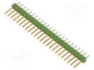 Pin header; pin strips; AMPMODU MOD II; male; PIN: 24; straight TE Connectivity