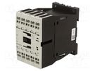 Contactor: 3-pole; NO x3; Auxiliary contacts: NC; 230VAC; 9A; DILM9 EATON ELECTRIC