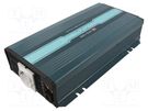 Converter: DC/AC; 1.2kW; Uout: 230VAC; 40÷66VDC; 333x184x70mm; 93% MEAN WELL