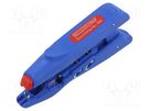 Stripping tool; Øcable: 0.5÷2.5mm,4÷6mm; 20AWG÷10AWG; 0.5÷6mm2 WEICON