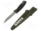 Knife; Overall len: 225mm; Blade length: 100mm; Laplander BAHCO