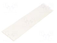 Heat shrink sleeve; glueless; 2: 1; 50.8mm; L: 1m; white TASKER