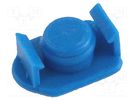 Syringe plug; 3ml; blue; 903-B,903-N; polyetylene METCAL