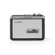 Cassette Converter | Portable | Accessories: USB-Cable | Battery Powered / USB Powered