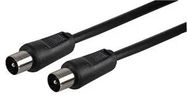 100HZ TV COAX M-M LEAD 1.5M BLACK