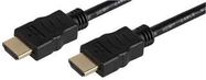 HDMI LEAD, BLACK, GOLD, 0.5M