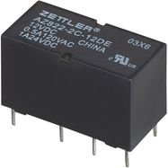 Relejs  DPDT;12VDC; 0.5A/120VAC; 1A/24VD