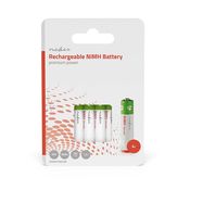 Rechargeable NiMH Battery AAA | 1.2 V DC | 700 mAh | Precharged | 4-Pack