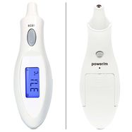 Infrared ear thermometer white