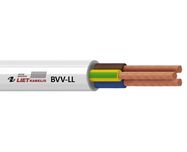 Lietkabelis cable 2x1.5mm2 (black, 100m)