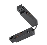 Magnētiskais sliedes gaismekļa kontaktu savienojums, lokans