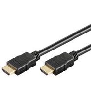 Kabelis HDMI-HDMI 19pin spraudnis 1 m melns