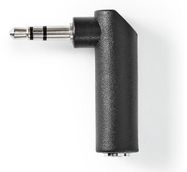 Adapteris 3.5mm, leņķisks, stereo