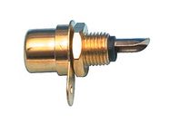 Ligzda RCA montējama korpusā ar melnu vidu