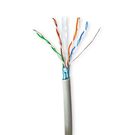 Network Cable Roll | CAT6 | Stranded | F/UTP | CCA | 100.0 m | Indoor | Round | PVC | Grey | Gift Box