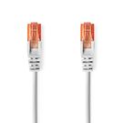 CAT6 Network Cable | RJ45 Male | RJ45 Male | U/UTP | 0.50 m | Round | PVC | Grey | Label