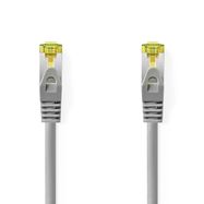 CAT7 Network Cable | S/FTP | RJ45 Male | RJ45 Male | 20.0 m | Snagless | Round | LSZH | Grey | Label