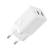 Sienas ātrais lādētājs GaN5 Pro 40W 2xUSB-C QC3.0 PD3.0, balts