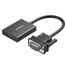 Pārveidotājs VGA - HDMI (nepieciešama papildu jauda, izmantojot USB-C) CM513 UGREEN