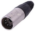 PLUG, XLR, FREE, 5POLE