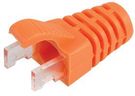 STRAIN RELIEF BOOT, PVC, RJ45 CONNECTOR