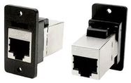 MODULAR ADAPTER, 8P RJ45 JACK-RJ45 JACK