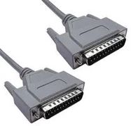 COMP CABLE, 25P D-SUB PLUG-PLUG, 5M, GRY