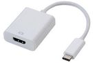 ADAPTER, USB3.1 TYPE C - HDMI WHITE