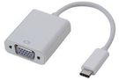 ADAPTER, USB3.1 TYPE C - VGA WHITE