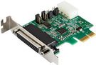 SERIAL ADAPTER CARD, PCIE, 4 PORT, RS232