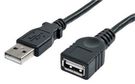 LEAD, USB 2.0 EXTENSION A-A, M/F, 3FT