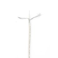 Coax Cable On Reel | Mini Coax | Double Shielded | ECA | 20.0 m | Coax | PVC | White | Wrap