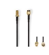 Kabelis RP SMA male - RP SMA male 2m 50Ohm