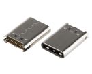 Kontaktdakša; USB C; CX; uz PCB; SMT; PIN: 24; horizontāls; Gen2; USB 3.1